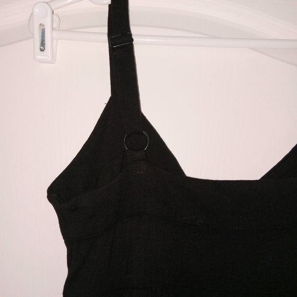 INC International Concepts Womens Black with Silver Tank Dress Sz M - Picture 5 of 7